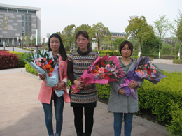 2012奖学金获奖学员合影